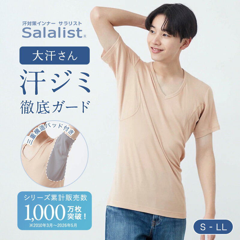 ベルメゾン サラリスト「大汗さん」で脇汗の悩みは解消する？シャツへの汗ジミを徹底的に防ぐ実力と口コミを公開